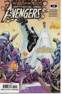 Buy Avengers #19 War Of The Realms Tie-In! Marvel Comics (2018 8th Series) NM+ • 2.99£