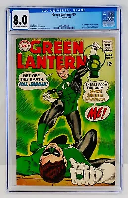 Buy Green Lantern #59 CGC 8.0 First Guy Gardner Appearance 1st Hot Key Grail VF • 567.64£