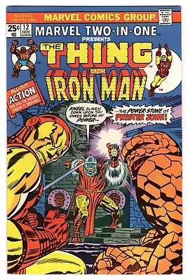 Buy Marvel Two-In-One No 12 Nov 1975 (VFN/NM) (9.0) Bronze Age, Thing & Iron Man • 13.99£