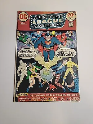 Buy Justice League Of America #107:  1st Freedom Fighters, DC Comics  1973 GD/VG • 12.81£