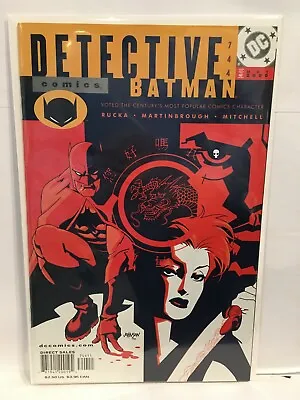 Buy Detective Comics #744 VF 1st Print DC Comics • 2.70£