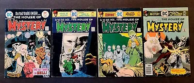 Buy Do You Dare Enter The House Of Mystery #232,235,237,241  Dc 1975 Lot Of 4 Vf- • 32.51£