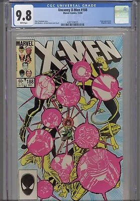 Buy Uncanny X-Men #188 CGC 9.8 1984 Marvel Comics • 58.88£