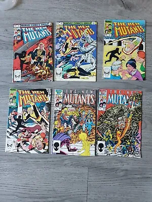 Buy Marvel The New Mutants Comic Bundle 6 Comics 1980s #4 #6 #9 #10 #46 #47 Vintage  • 19.99£