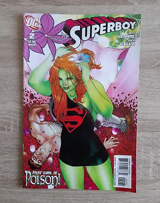 Buy SUPERBOY DC Comic #2 Rare Variant Cover Poison Ivy (2011) • 20£