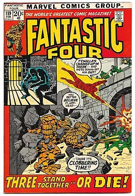 Buy Fantastic Four (1972) #119 * Black Panther Is Black Leopard? * John Buscema🔥🔥 • 32.32£