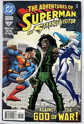 Buy Adventures Of Superman #572 (DC 1999) Strange Visitor! Randall Frenz Buscema • 2.39£