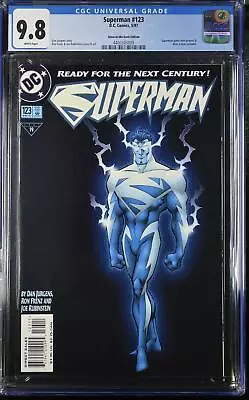 Buy Superman 123 CGC 9.8 1997 4400343009 Glow-in-the-Dark New Powers & Costume Key • 79.05£