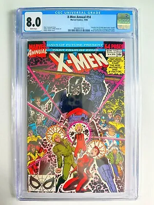 Buy X-Men Annual #14 CGC 8.0 Marvel Comics 1990 1st Appearance Of The X-Man Gambit • 59.96£