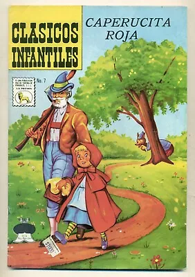 Buy CLASICOS INFANTILES #7 Caperucita Roja, La Prensa Comic 1974 • 6.41£