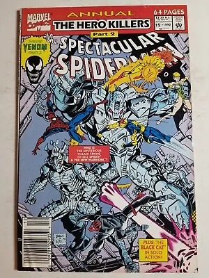 Buy Spectacular Spider-Man (1976) Annual #12 - Fine/Very Fine - Newsstand Variant  • 3.15£