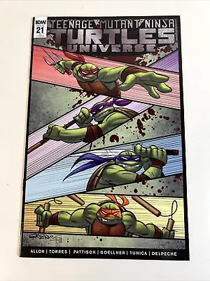 Buy Teenage Mutant Ninja Turtles Universe #121 IDW VARIANT INCENTIVE COVER 2018 • 22.38£