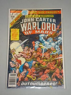Buy John Carter Warlord Of Mars Annual #2 Vol 1 Scarce 1978 • 6.99£