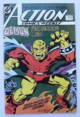 Buy Action Comics Weekly #638 - The Demon - DC Comics - 7 February 1989 VF+ 8.5 • 19.95£