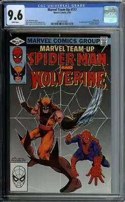 Buy Marvel Team-up #117 Cgc 9.6 White Pages // Spider-man + Wolverine Team-up 1982 • 119.93£