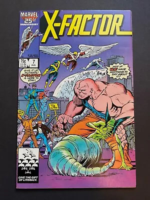 Buy X-FACTOR #7 ( Marvel 1986) Direct Edition, Unpressed, Gemini Mailer • 1.40£