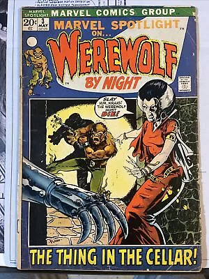 Buy Marvel Spotlight #3 On Werewolf By Night (1972) 2nd App Of Werewolf By Night • 20.11£
