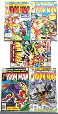 Buy Iron Man #77, 92, 97, 111, 116  Good To Very Fine.  5 BOOKS! • 11.99£