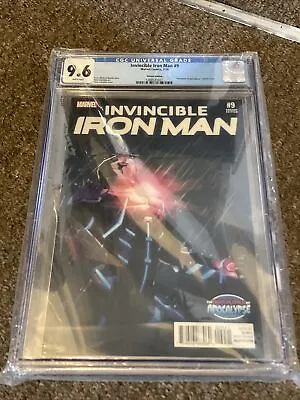 Buy Invincible Iron Man 9 AOA Turcotte Variant CGC 9.6 • 695£
