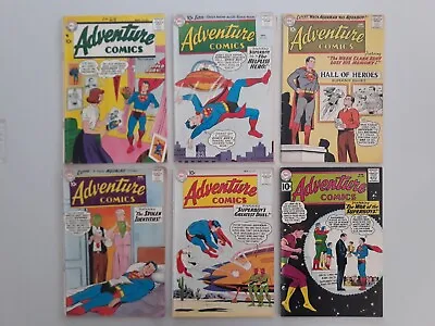 Buy Adventure Comics 246, 264, 268, 270, 277, 287 DC Superboy • 139.92£
