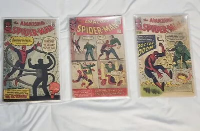 Buy Amazing Spider-man #3 1963 + More🔥 Asm#4, Asm#5 - Spider-man Bundle Keys • 1,927.63£