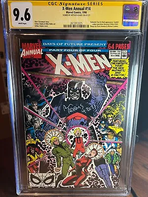 Buy X-Men Annual #14 CGCSS 9.6 Signed By Arthur Adams 1st Cameo Of Gambit. READ DESC • 140£
