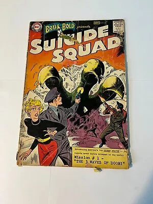 Buy Brave And The Bold 25 1st Appearance Of The Suicide Squad 1959 • 220.96£
