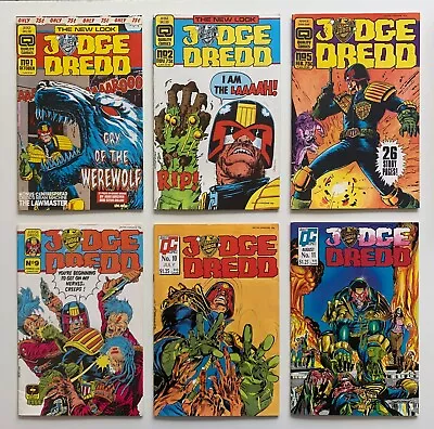 Buy Judge Dredd X 45 Comics Between #1 & #56 (Quality 1986) 45 X FN To NM- Comics • 245£
