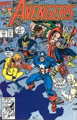 Buy Avengers #343 VF 1992 Stock Image • 6£