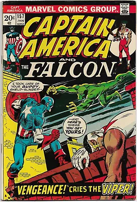 Buy Captain America#157 Fn/vf 1973 National Diamond Sales Insert Marvel Comics • 24.33£