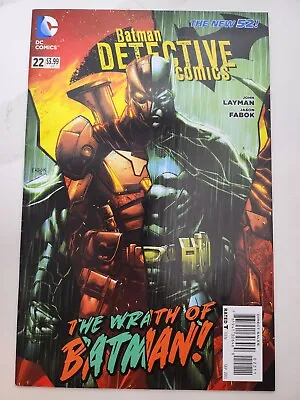 Buy Batman Detective Comics #22 (2013 DC Comics) The New 52! The Wrath Of Batman! • 2.92£