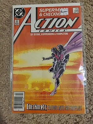 Buy ACTION COMICS #598 {MAR 1988 DC} Key Issue: 1st Appearance Of Checkmate, VF/VF+ • 4.71£