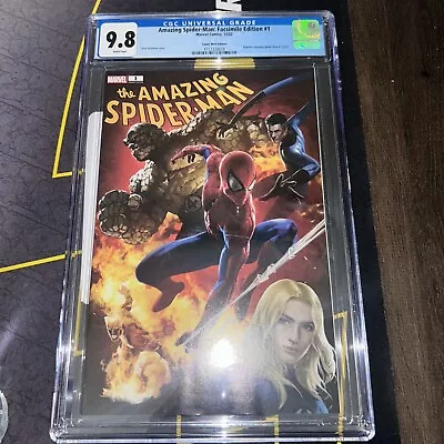 Buy Amazing Spider-man 1 Facsimile Cgc 9.8 Skan Excl Variant Limited To 600 W/ Coa • 94.87£
