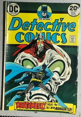 Buy DETECTIVE COMICS #437 Batman (1973) DC Comics Simonson's Manhunter Begins VG/VG+ • 11.03£