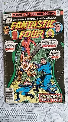 Buy   Fantastic Four  No.187  OCT  1977   FREE POSTAGE UK • 4.99£