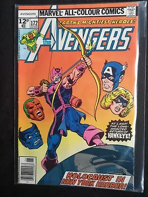 Buy Avengers 172 Hawkeye Cover Classic Marvel Comics  Collectors Item Superheroes  • 4£