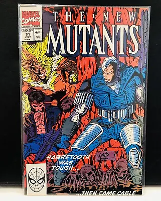 Buy The New Mutants #91 Comic , Marvel , 1st App Hump • 4.73£