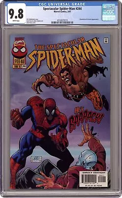 Buy Spectacular Spider-Man Peter Parker #244 CGC 9.8 1997 4316825019 • 77.48£