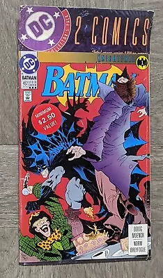Buy DC Collector's Pack 2 Comics 1992 Batman #492 3rd Print Variant Detective #661 • 56.29£