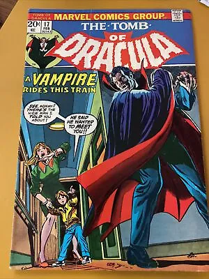 Buy Tomb Of Dracula #17 (Marvel 1973) Midish Grade See Photos- Blade Bitten By Drac • 20.09£
