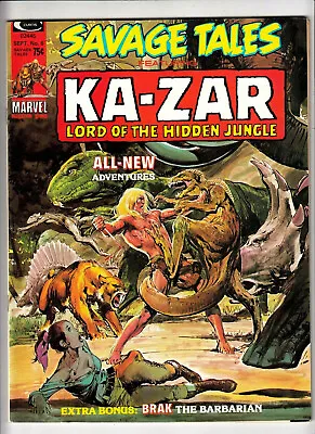 Buy SAVAGE TALES #6 Featuring KA-ZAR (Marvel/Vol. 1#6/September 1974) NM- (9.2) • 31.78£