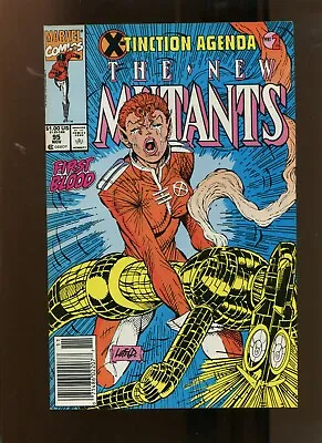 Buy New Mutants #95 (9.2) Newstand  Shell Game! 1990 • 7.89£