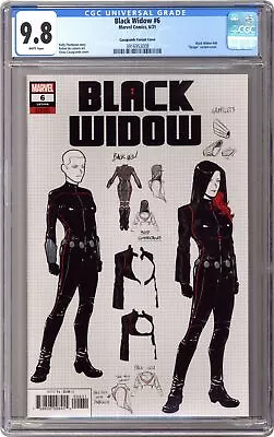 Buy Black Widow #6C Casagrande Design 1:10 Variant CGC 9.8 2021 3916953008 • 70.36£
