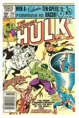 Buy Incredible Hulk #265 8.0 // 1st Team Appearance Of The Rangers Marvel 1981 • 22.20£