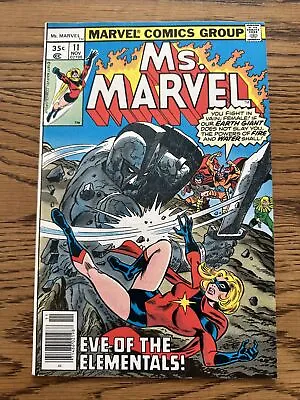 Buy Ms. Marvel #11 (Marvel 1977) Carol Danvers,  Claremont! “Eve Of Elementals” VF • 6.07£