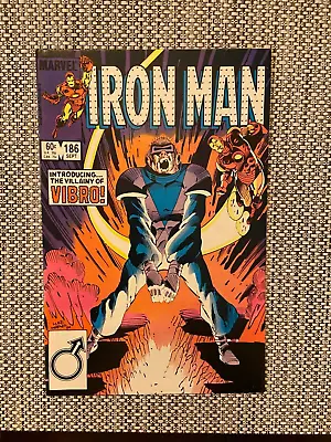 Buy Iron Man #186 Comic Book  1st App Vibro • 3.41£