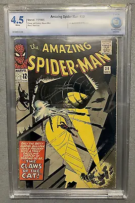 Buy Amazing Spider Man #30 1st Appearance Of The Cat Key CBCS 4.5 0012869-AC-010 • 67.50£
