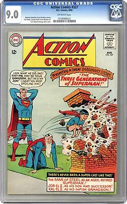 Buy Action Comics #327 CGC 9.0 1965 1034988022 • 126.50£