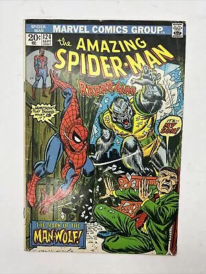 Buy AMAZING SPIDER-MAN Comic Vol. 1, Number 124 (Marvel September 1973) • 94.99£