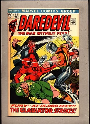 Buy Daredevil #85_march 1972_very Fine_black Widow_ The Gladiator Strikes _marvel! • 1.20£